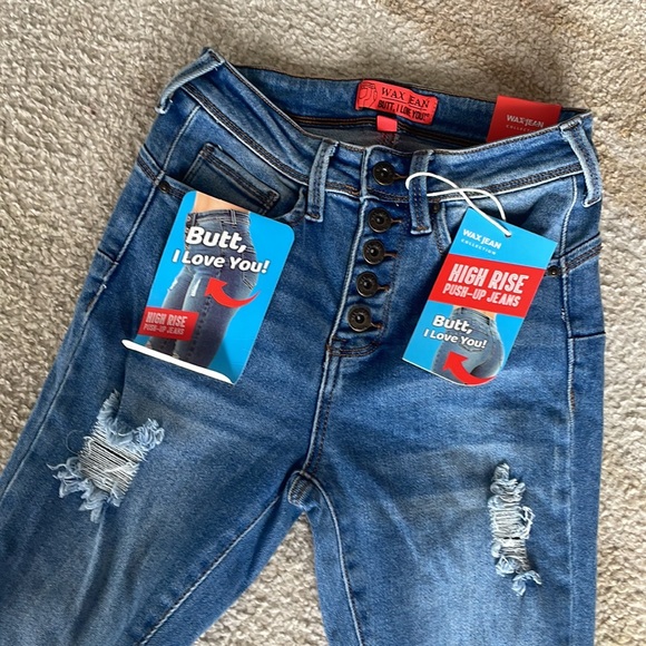 Blue jeans stretch - Picture 2 of 4